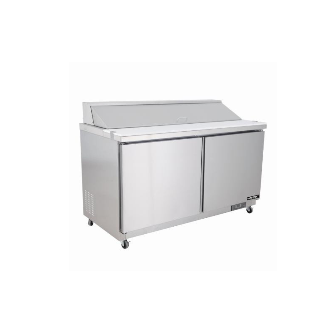 Mesón de preparación para ensaladas y sandwiches Nordik